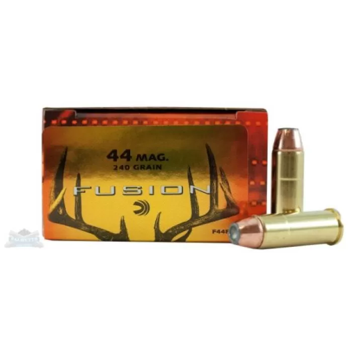 Federal 44 Magnum 240gr Fusion Ammunition 20rds - F44FS1 Federal 44 Magnum 240gr Fusion Ammunition 20rds - F44FS1