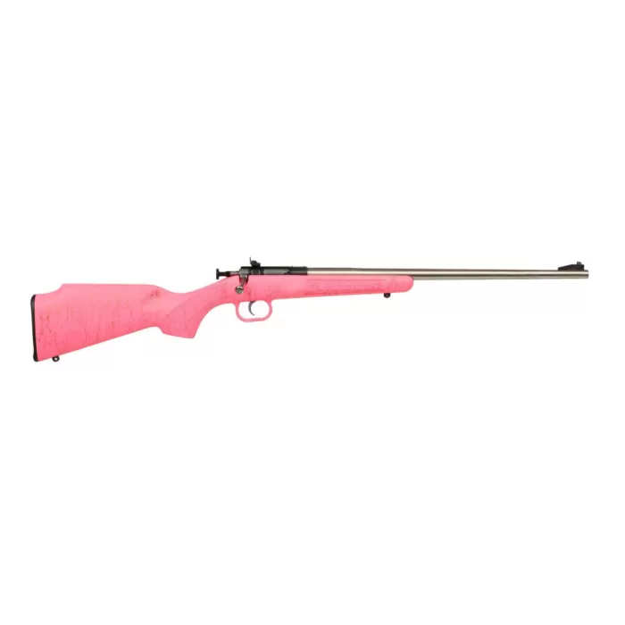 CRICKETT 22LR SS PINK/GOLD WEB CRICKETT 22LR SS PINK/GOLD WEB