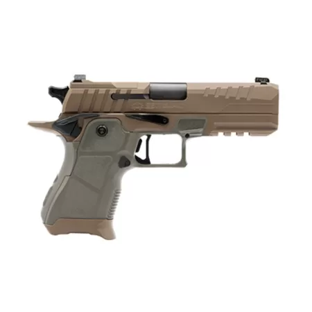 OA Defense 2311 Compact Pro 9mm, 4.25" Barrel, High Desert Slide, Sage Grip, 15rd
