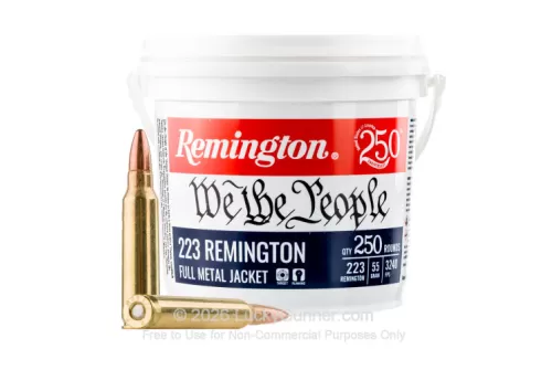 223 Rem - 55 Grain FMJ - Remington We The People - 1000 Rounds