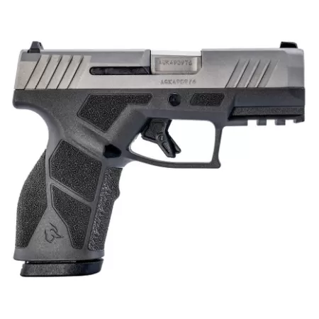 TAURUS GX2 9mm 3.38in 2x10rd Gray/Stainless Striker Pistol (1-GX2939G-10)