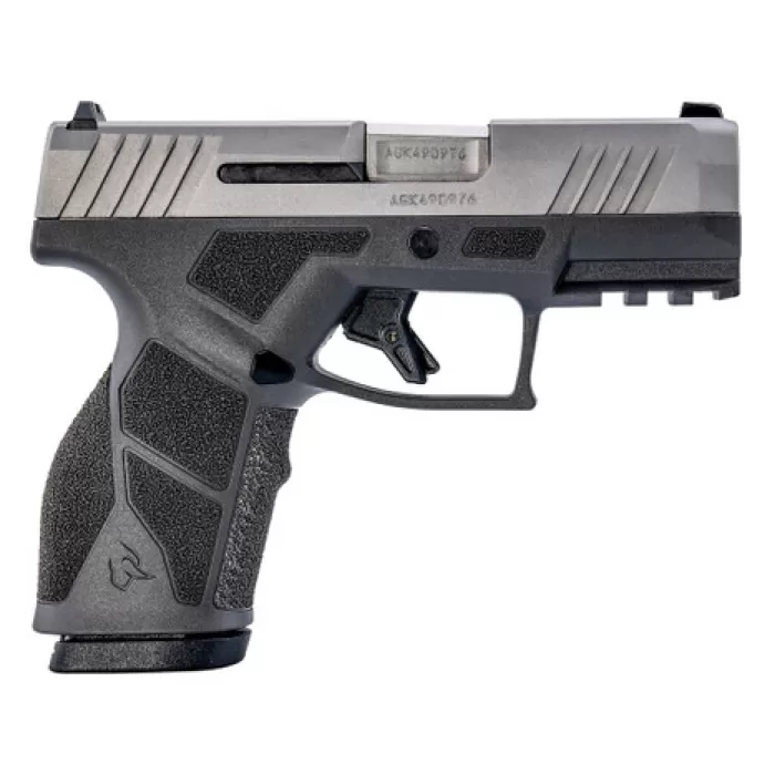 TAURUS GX2 9mm 3.38in 2x10rd Gray/Stainless Striker Pistol (1-GX2939G-10)
