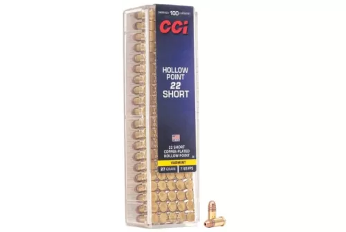 CCI 22SHORT HP 27G 100BX UPC: 076683000286
