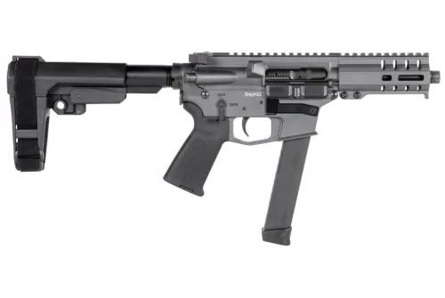 CMMG Pstl,Bnsh 300,MkGs,9mm,(Glk)Snpr Gry-RB 99A172F-SG