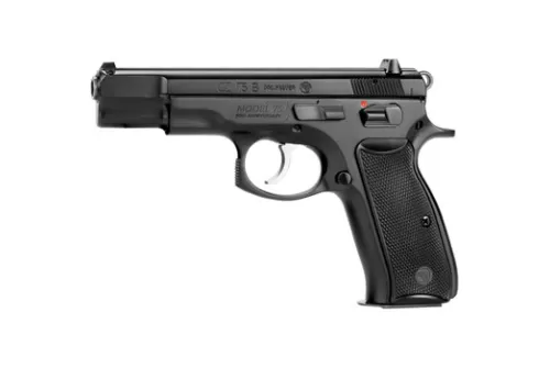 CZ 75 B 50th Anniversary Elite Pistol 9 mm 4.6 in. Black w/Manual Safety 10 rd.