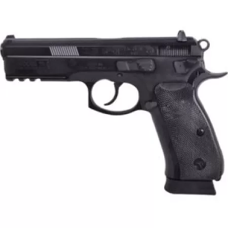 CZ 75 SP-01 Tactical 50th Anniversary Elite Pistol 9 mm 4.6 in. Black w/Ambi Decocker 10 rd.
