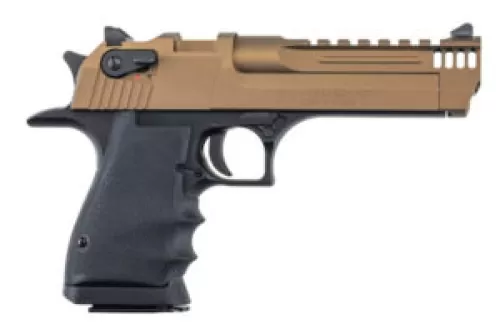MAGNUM RESEARCH Desert Eagle L5 .357 Magnum 5in 9rd Burnt Bronze Cerakote/Black Single-Action Pistol (DE357L5BB)
