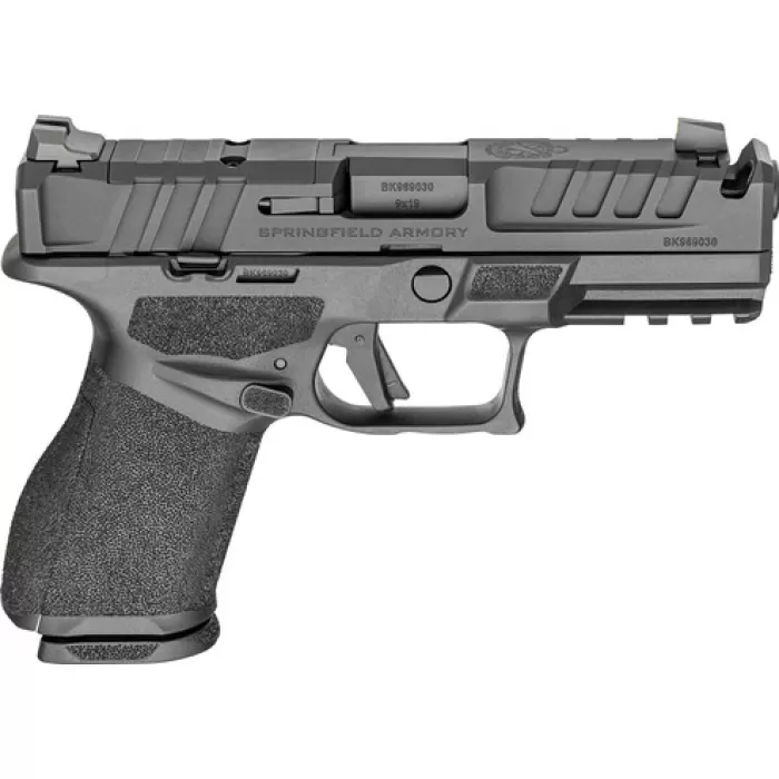 SPRINGFIELD ARMORY Echelon 4.0C Comp CA Compliant 9mm 4in 2x 10rd Mags Black Melonite Pistol (EC9409BCA-U-COMP)