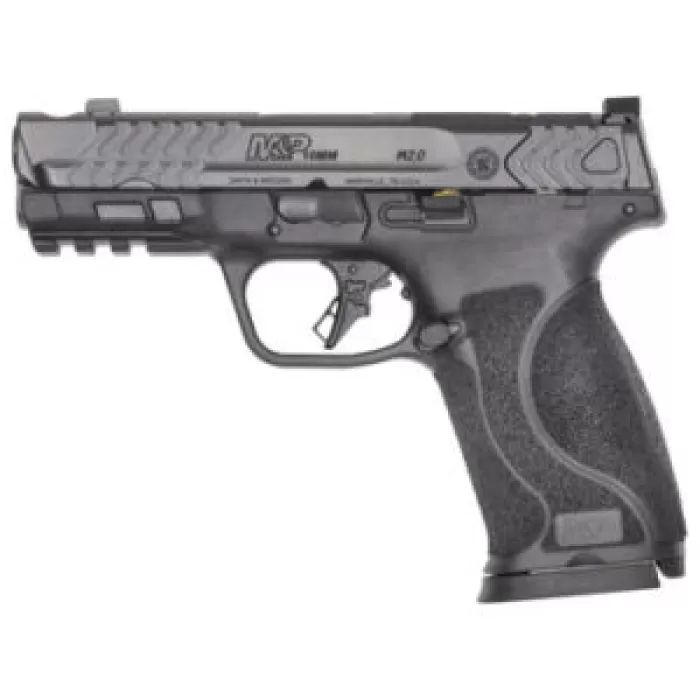 SMITH & WESSON PC M&P 2.0 Carry Comp 10mm 4in 15rd Black Striker-Fired Pistol (14413)