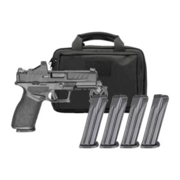 SPRINGFIELD ARMORY Echelon 4.0FC 9mm 4in 4x10rd Black Pistol (EC9409BFCLC-PAC) SPRINGFIELD ARMORY Echelon 4.0FC 9mm 4in 4x10rd Black Pistol (EC9409BFCLC-PAC)