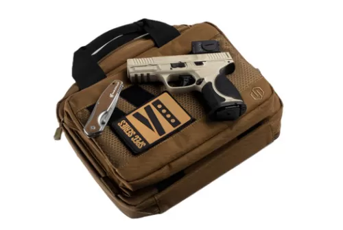 SMITH & WESSON M&P9 M2.0 Spec VI 9mm 4in 15rd Pistol w/ Aimpoint Acro P-2 Red Dot Bundle (14634)