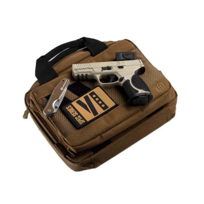 SMITH & WESSON M&P9 M2.0 Spec VI 9mm 4in 15rd Pistol w/ Aimpoint Acro P-2 Red Dot Bundle (14634)