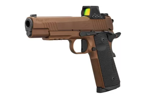 1911 X-FULL EMPER SCORP 45ACP 5''BBL (2)8RD MAG W/ROMEO-X COY