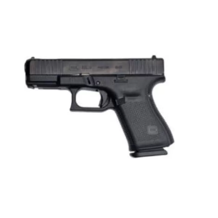 COMPENSATED 15-SHOT BLACK TALOGLOCK 19 V 9MM LUGER FS COMPENSATED 15-SHOT BLACK TALOGLOCK 19 V 9MM LUGER FS