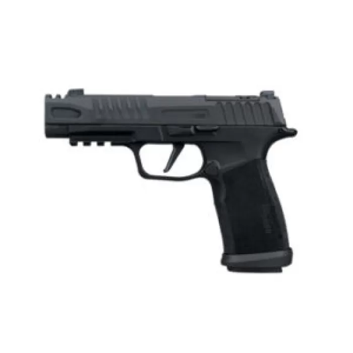 P365-FUSE COMP 9MM 3.7''BBL OR (1)17RD(2)21RD MAGS BLACK
