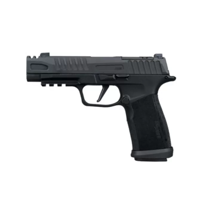 P365-FUSE COMP 9MM 3.7''BBL OR (1)17RD(2)21RD MAGS BLACK