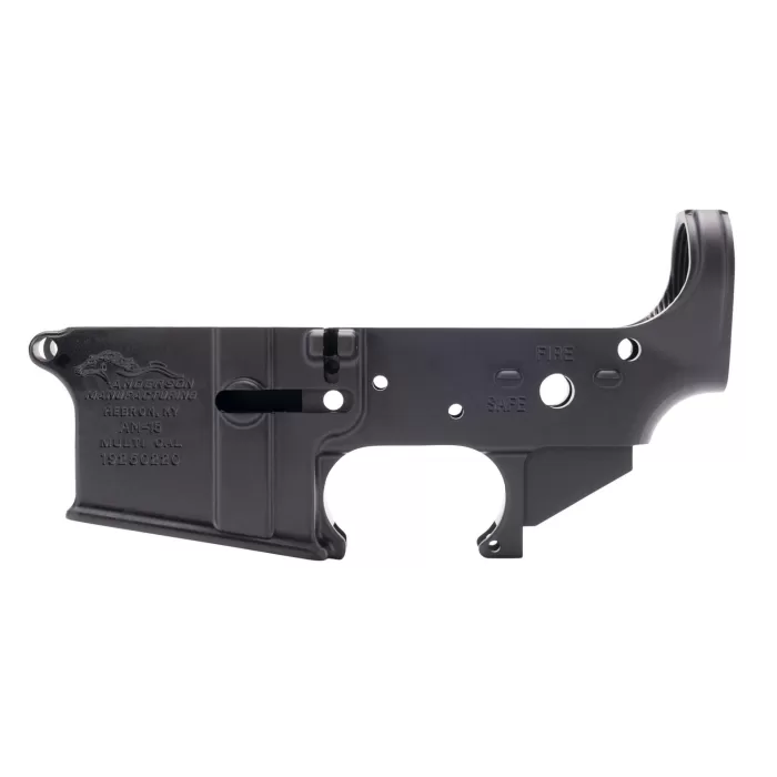 Anderson AM-15 Forged Stripped AR15 Lower Receiver - Black Anderson AM-15 Forged Stripped AR15 Lower Receiver - Black