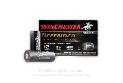 Winchester PDX1 Defender 12 Gauge Segmenting Rifled Slug 2-3/4