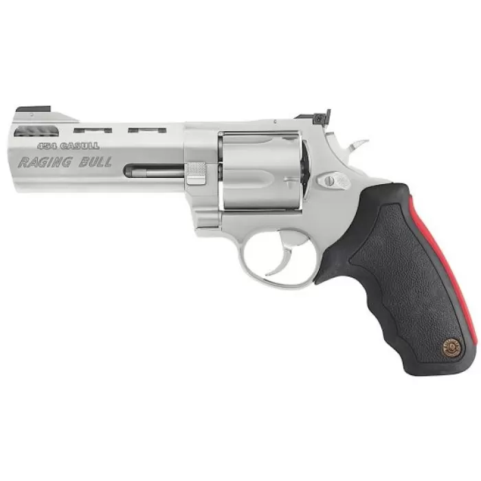 TAURUS M454 Raging Bull Large 454 Casull 2.5in 5rd Matte Stainless Revolver (2-454029M) TAURUS M454 Raging Bull Large 454 Casull 2.5in 5rd Matte Stainless Revolver (2-454029M)