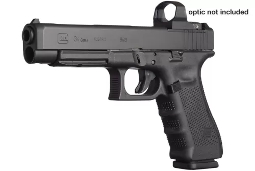 Glock 34 Gen 4 9Mm 5.32 B Mos   Prac/Tact 3/17 PG3430103MOS