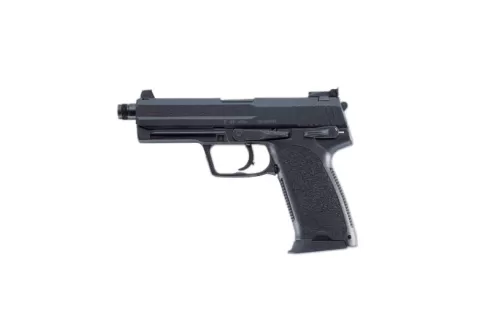 Heckler & Koch 81000350 Usp Tactical V1 Sa/Da 45 Acp 5.09" TB 12+1 (2) Black Polymer Frame Black Steel Slide Black Polymer Grip Manual, Decocker M704501T-A5