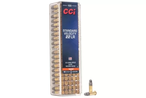CCI 22LR STANDARD VELOCITY 100/5000 UPC: 076683000323