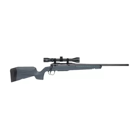 Savage Arms 33174 Axis 2 XP 243 Win 4+1 20" Matte Black Carbon Steel Threaded Barrel. Drilled & Tapped Receiver, Gray Synthetic Fixed w/Pistol Grip Stock, 3-9x40mm Duplex Scope, Right Hand