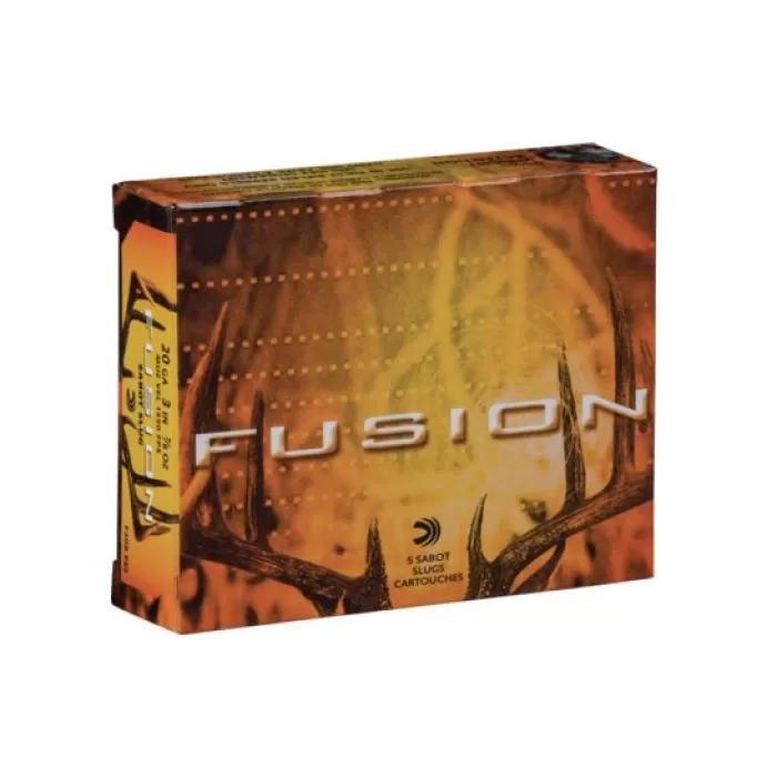 Federal 20ga 3" Fusion Sabot Slug Ammunition 5rds - F209 FS2 Federal 20ga 3" Fusion Sabot Slug Ammunition 5rds - F209 FS2