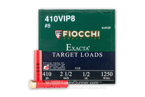 Fiocchi VIP Target 410 Ammo 2-1/2