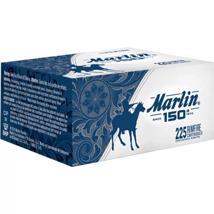 MARLIN AMMO 22LR 36GR HP 225rds MARLIN AMMO 22LR 36GR HP 225rds