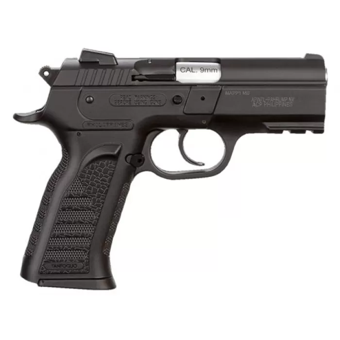 Rock Island MAPP MS 9mm 10 Round Browing Shot Recoil Pistol, Matte Black - 51656
