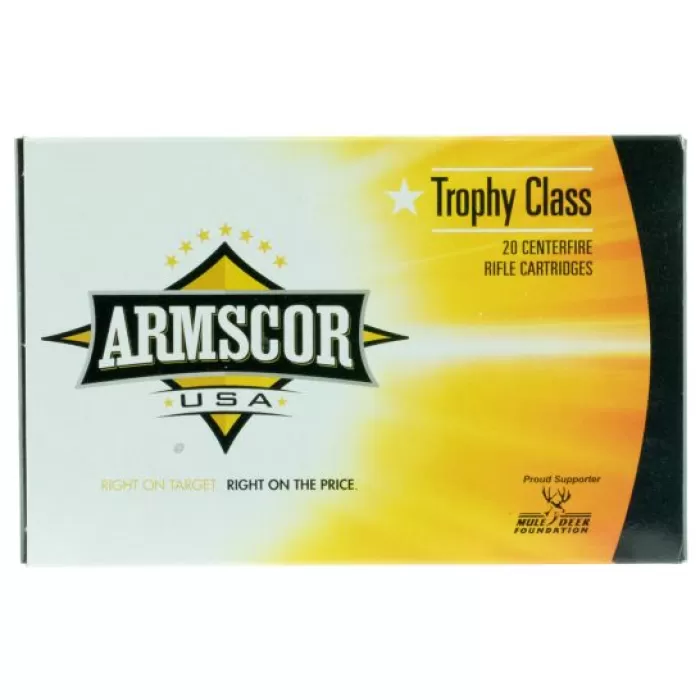 Armscor 165 gr AccuBond .30-06 Spfld Ammo, 20/box - FAC3006165GR Armscor 165 gr AccuBond .30-06 Spfld Ammo, 20/box - FAC3006165GR