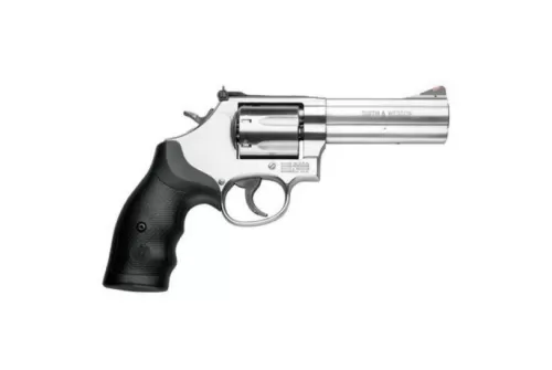 Smith & Wesson Model 686 Plus Medium .357 Mag/.38 S&W Spl +P Revolver, Satin Stainless - 164194