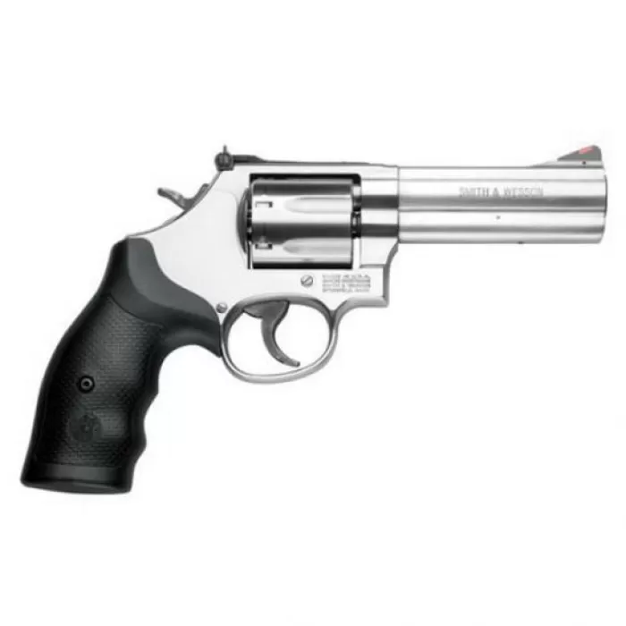 Smith & Wesson Model 686 Plus Medium .357 Mag/.38 S&W Spl +P Revolver, Satin Stainless - 164194 Smith & Wesson Model 686 Plus Medium .357 Mag/.38 S&W Spl +P Revolver, Satin Stainless - 164194