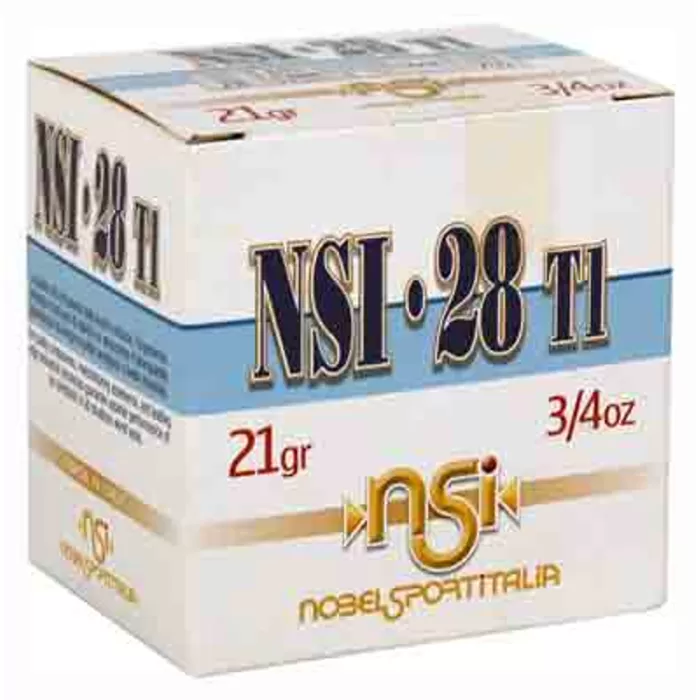 Nobelsport 28ga 2.75" 1300fps. - 3/4 Oz. #7 1/2 25-pack