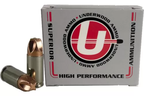 Underwood Ammo 9mm Luger +P 68 Grain Xtreme Defender Solid Monolithic Nickel Plated Brass Cased Pistol Ammo, 20 Rounds, 864