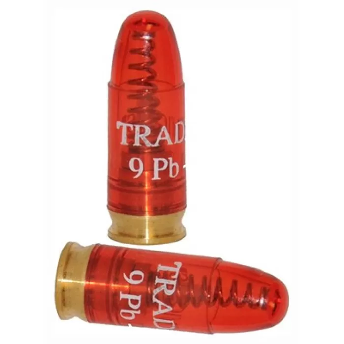 Traditions ASM9 Snap Caps Handgun 9mm Plastic w/Brass Base 5/Pack