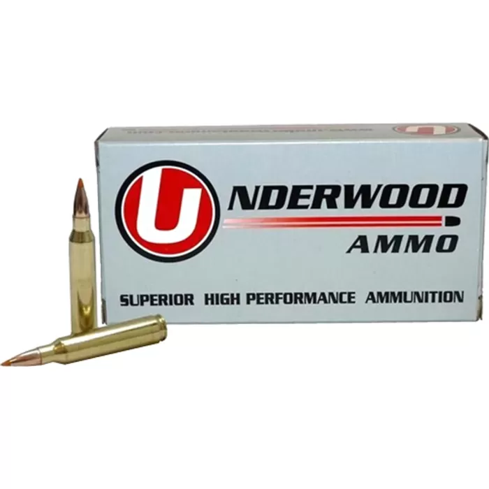 Underwood Ammo .223 Remington 60 Grain Polymer Tipped Spitzer Nickel Plated Brass Cased Rifle Ammo, 20 Rounds, 426 Underwood Ammo .223 Remington 60 Grain Polymer Tipped Spitzer Nickel Plated Brass Cased Rifle Ammo, 20 Rounds, 426