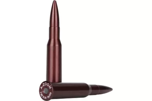 A-ZOOM Precision Metal 2-Pack of 7.62 x 54 Russ Snap Caps (12233)