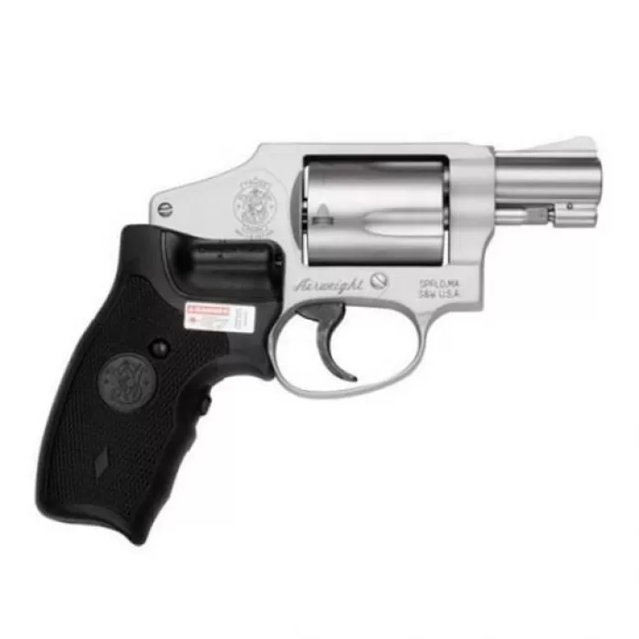 Smith & Wesson Model 642 Crimson Trace .38 S&W Spl +P Revolver, Matte Silver - 150972