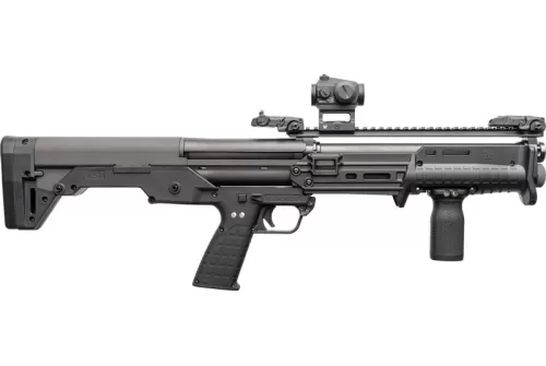 Kel-Tec KS7 Gen2 Defender 12 GA, 18.5" Barrel, Vortex Red Dot, 7 rnd - Black [MPN:KS7BLKDREDDOT]