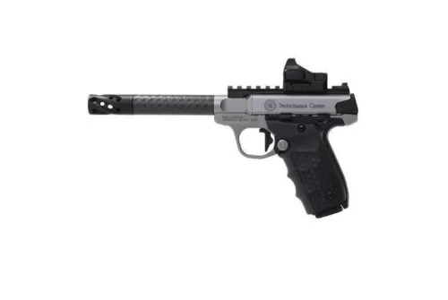 S&W Performance Center Sw22 Victory Target Model .22 LR Carbon Fiber Barrel MA Compliant Used 12081U 022188877151