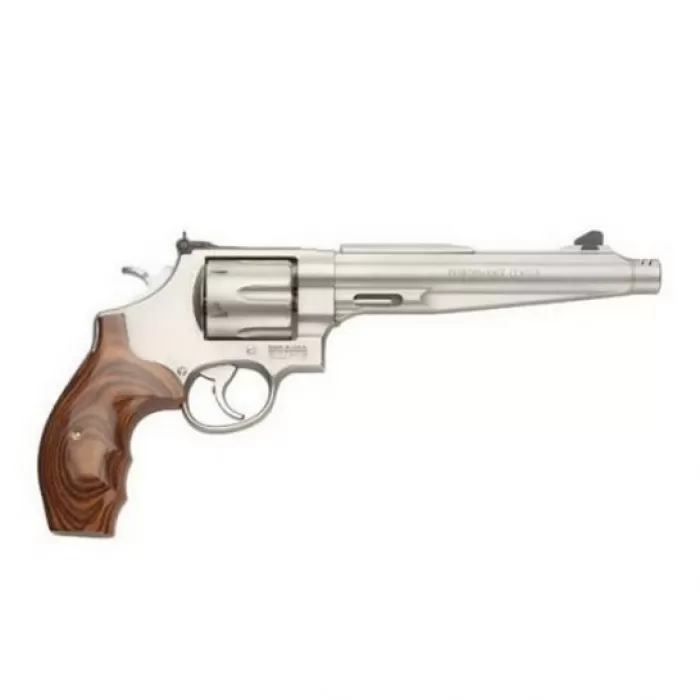 Smith & Wesson Performance Center Model 629 Large .44 Mag/.44 Spl Revolver, Silver - 170181
