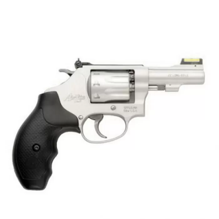 Smith & Wesson Model 317 Kit Gun Small .22lr Revolver, Matte Silver - 160221
