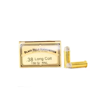 COWBOY ACTION 38 LONG COLT AMMO - 38 Long Colt 158gr RNL 50/Box