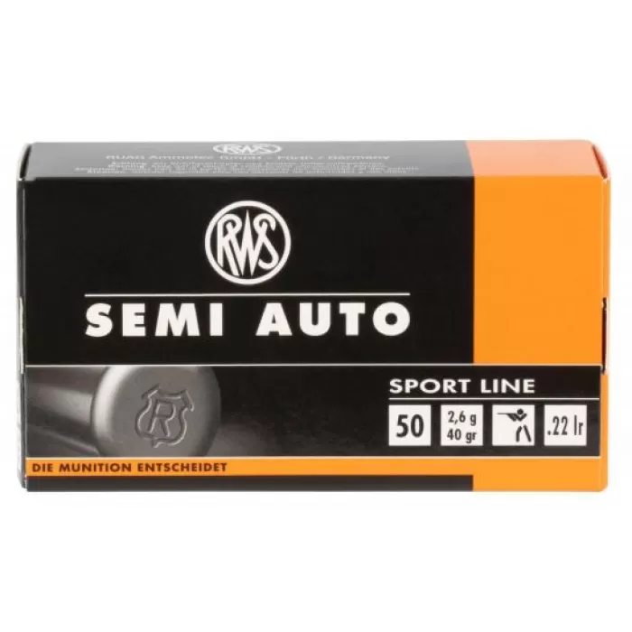 Umarex RWS Sportline 40 gr .22 Ammo, 50/box - 2318601 Umarex RWS Sportline 40 gr .22 Ammo, 50/box - 2318601