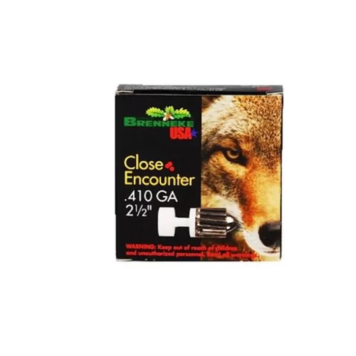 Brenneke .410 Close Encounter 2.5-inch 1/4OZ 5rd Brenneke .410 Close Encounter 2.5-inch 1/4OZ 5rd