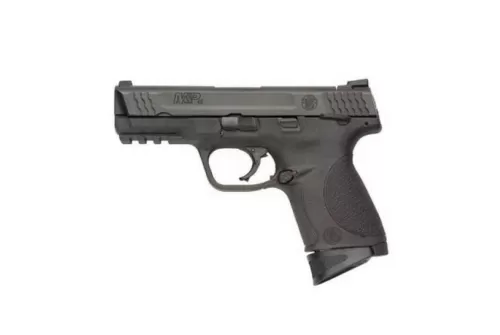 S&W M&P Compact 45 ACP 4in 8rd Black Semi-Automatic Pistol with Thumb Safety (109108)