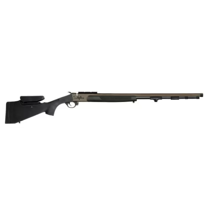 Traditions Pursuit XT Pro .45 Cal Single Shot Rifle - High-Performance Precision in Tactical Black Design - R74665050B