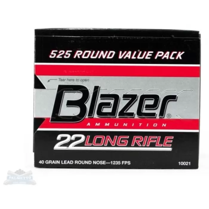 CCI .22 LR 40 Grain Lead Round Nose 525 round - Brass Casing CCI .22 LR 40 Grain Lead Round Nose 525 round - Brass Casing